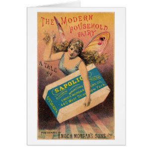 Annonce vintage - la fée moderne de ménage,