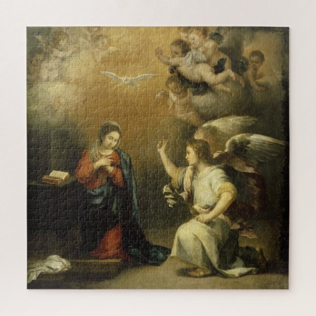 Annonces, Puzzle d'Art Religieux (Vertical)