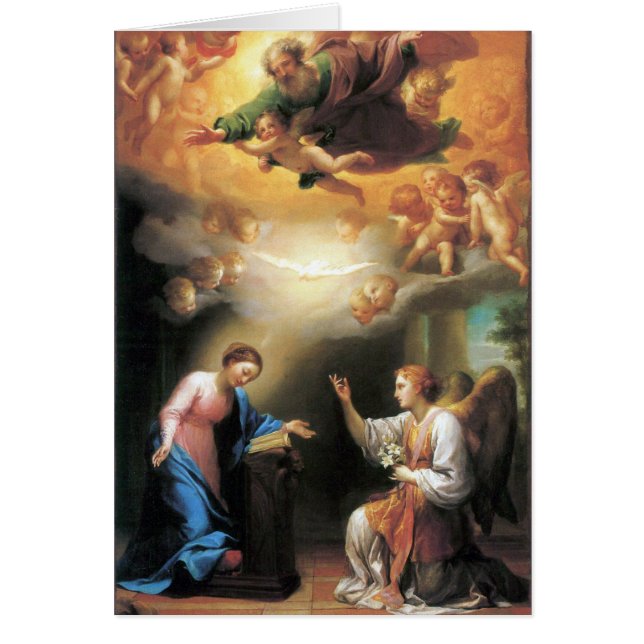 Annonciation par Anton Raphael Mengs (Devant)