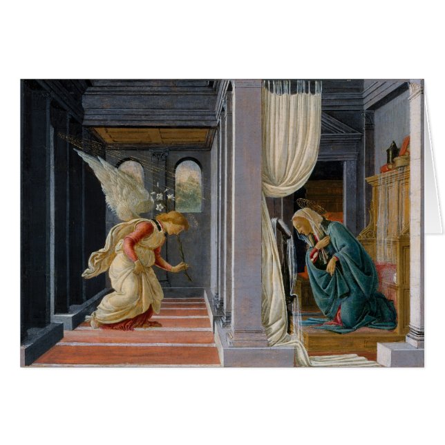 Annonciation Sandro Botticelli (Devant horizontal)
