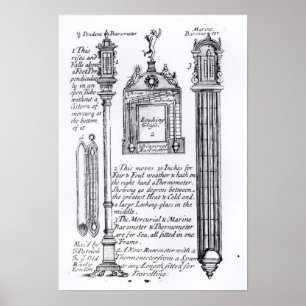 Annotated Illustration of Pendent, Diagonal Poster