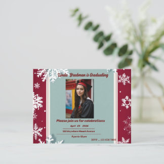 Announcing Triumph Graduation  Announcement Postcard