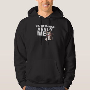 Annoyed Cat Trademarks Annoy Me Mean Cat Fussy Cat Hoodie