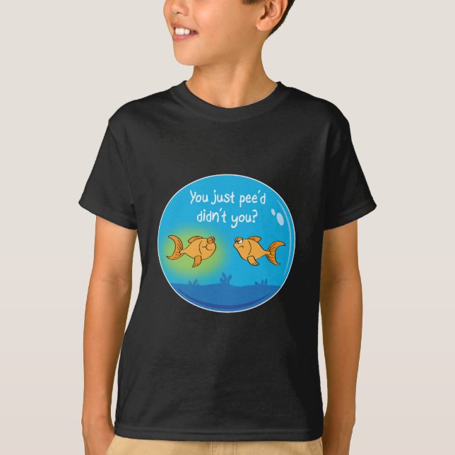 Annoyed Goldfish T-Shirt (Front)