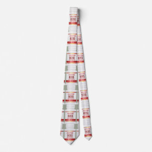 Annoying boss concept. tie