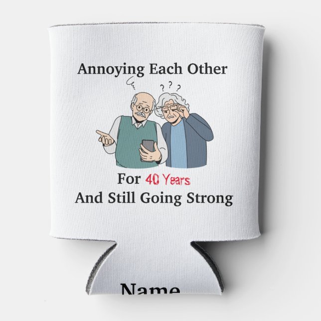 Annoying Each Other  Can Cooler (Front)