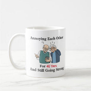 Annoying Each Other  Coffee Mug