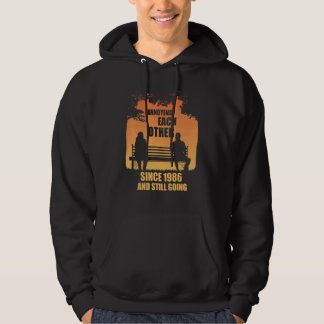 Annoying Each Other Since 1986 And Still Going Sun Hoodie