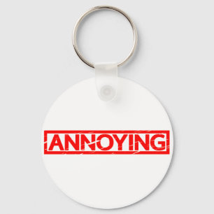 Annoying Stamp Keychain