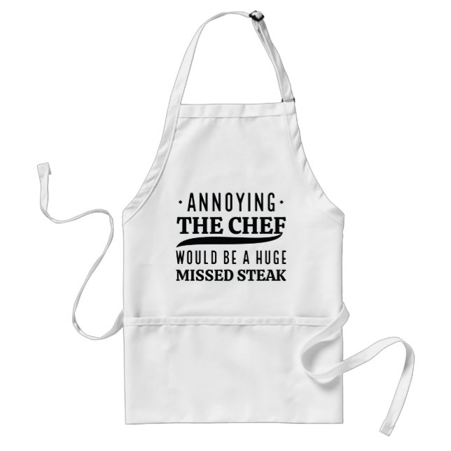 Annoying The Chef Standard Apron (Front)