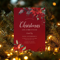 Annual Christmas Party Corporate Gala Event Red
