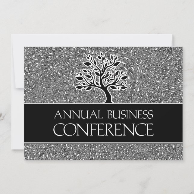 Annual Conference Classic Black Invitation (Front)
