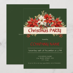 Annual Corporate Christmas Party  Invitation