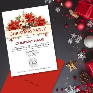 Annual Corporate Christmas Party Invitation