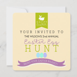 Annual Easter Egg Hunt Invitation