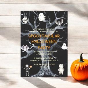 Annual Family Halloween party Invitation