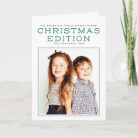 Annual Report Year In Review Christmas Card