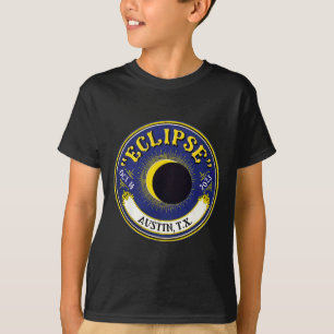 Annular Solar Eclipse Austin Texas Family Travel T T-Shirt