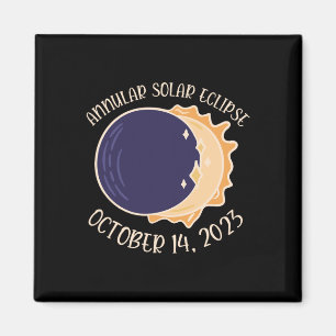 Annular Solar Eclipse Oct 14 Magnet
