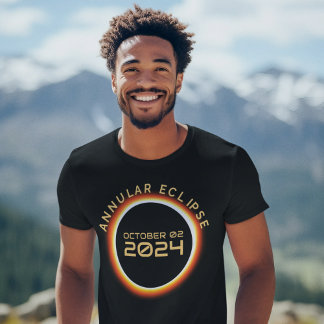 Annular Solar Eclipse October 2, 2024 Family Party T-Shirt