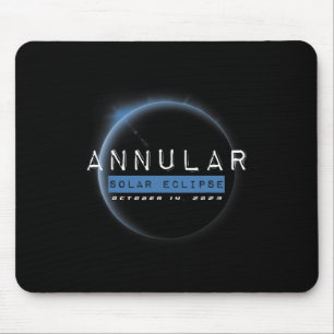 Annular Solar Eclipse October Astronomy Lovers  Mouse Pad