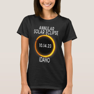 Annular Solar Eclipse T - Idaho  T-Shirt