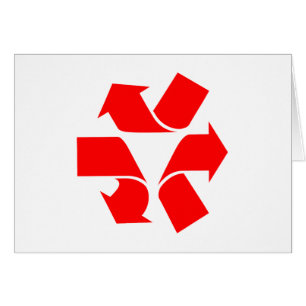 Annuler le recyclage de la carte de voeux de symbo