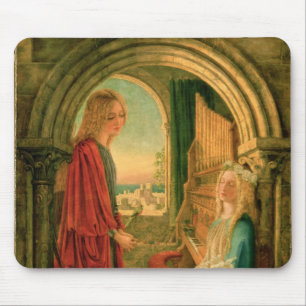 Annunciation, 1859 mouse pad