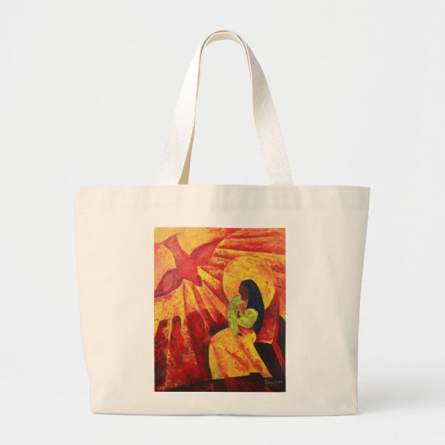 Annunciation 2011 large tote bag (Front)
