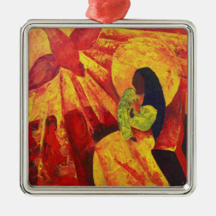 Annunciation 2011 metal ornament