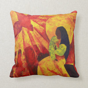 Annunciation 2011 throw pillow