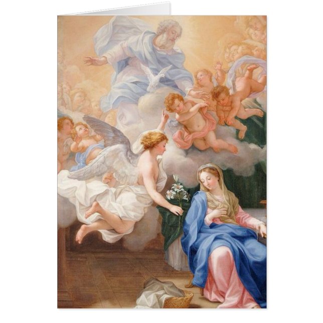 Annunciation Angel Blessed Virgin Mary (Front)