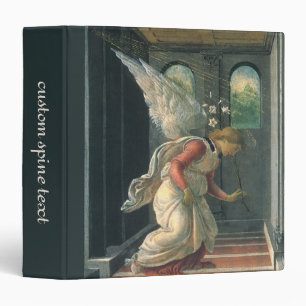 Annunciation (angel detail) by Sandro Botticelli Binder