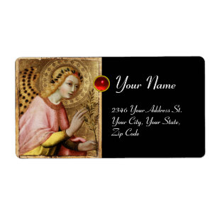 ANNUNCIATION ANGEL, Red Ruby