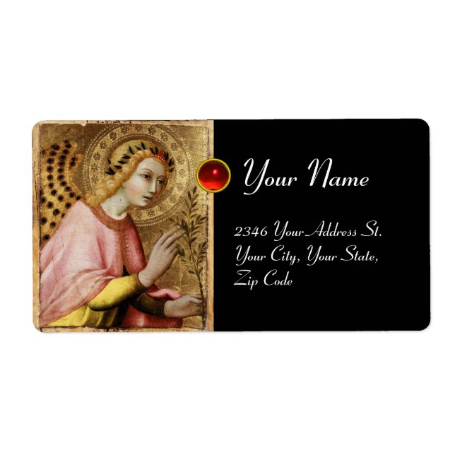 ANNUNCIATION ANGEL, Red Ruby (Front)