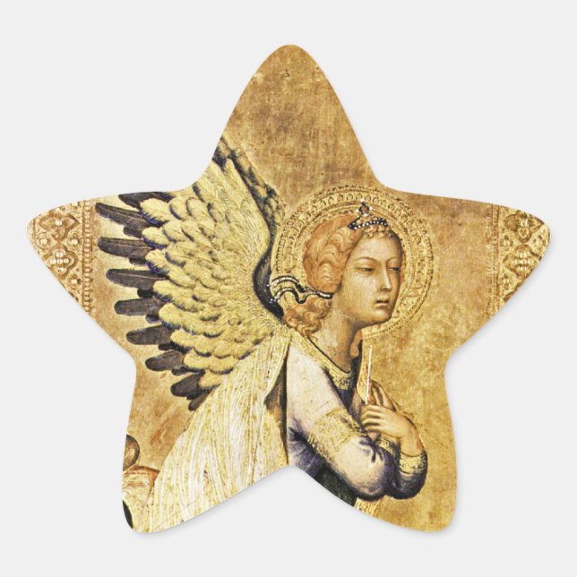 ANNUNCIATION ANGEL Star Sticker (Front)