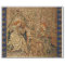 ANNUNCIATION ANTIQUE GOLD BLUE EMBROIDERY