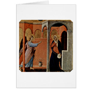 Annunciation By Duccio