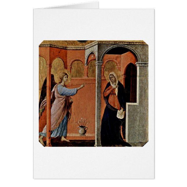 Annunciation By Duccio (Front)