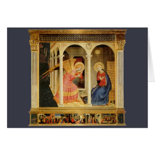 Annunciation by Fra Angelico, Renaissance Fine Art (Front Horizontal)