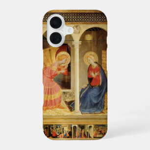 Annunciation by Fra Angelico, Renaissance Fine Art iPhone 16 Case