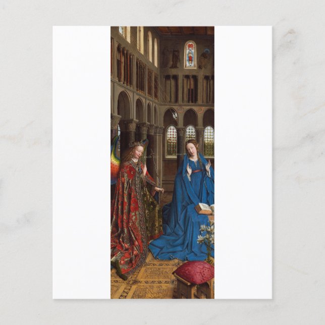 Annunciation by Jan van Eyck (Front)