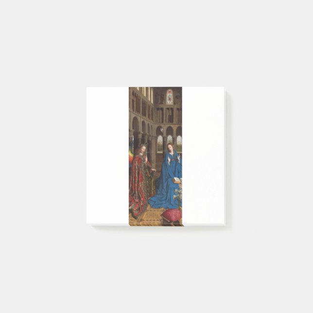 Annunciation by Jan van Eyck Post-it Notes (Front)