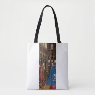 Annunciation by Jan van Eyck Tote Bag