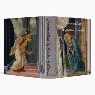 Annunciation by Sandro Botticelli Binder