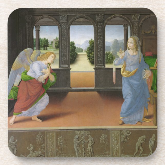Annunciation Coaster (Front)