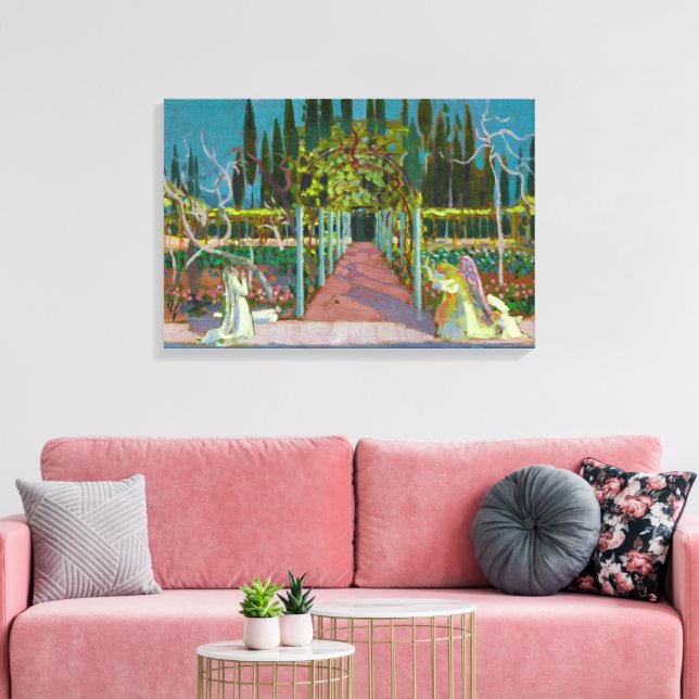 Annunciation | Maurice Denis | Canvas Print (Insitu(LivingRoom))