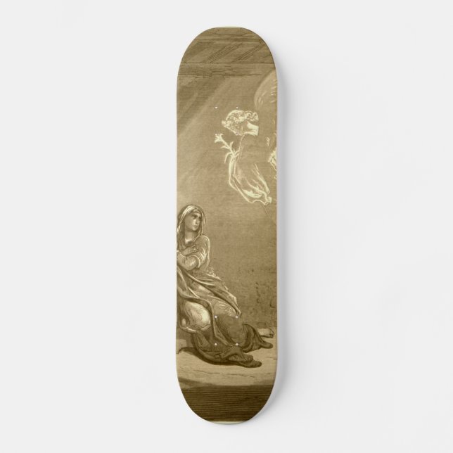 Annunciation of Blessed Virgin Mary Skateboard (Front)