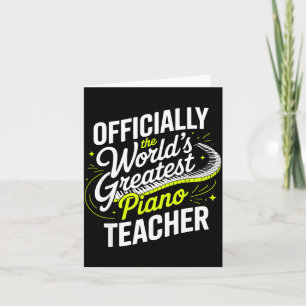 Ano Art For Men Women Anist Ano Teacher Ano Player Card