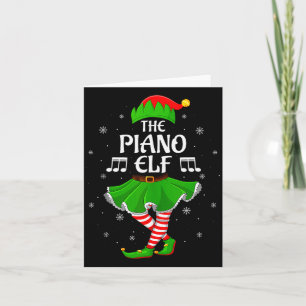 Ano Elf Christmas Family Girls Women Elf Squad Xma Card